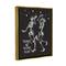 Stupell Industries Dance 'Til We're Dead Skeletons Framed Floater Canvas Wall Art